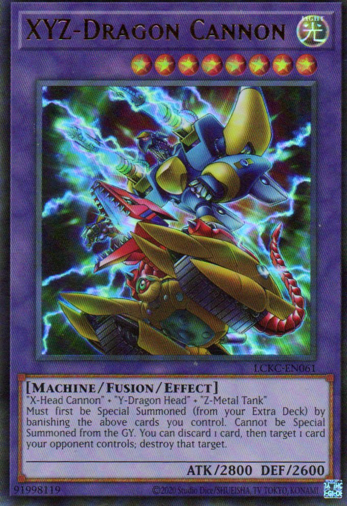 XYZ-Dragon Cannon LCKC-EN061 Ultra rare