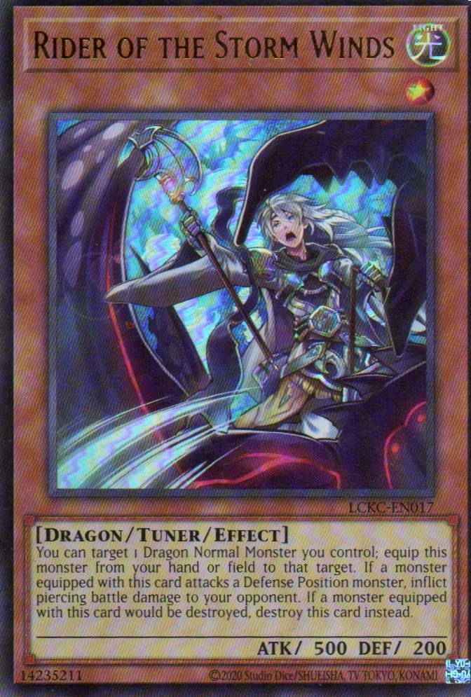 Rider of the Storm Winds LCKC-EN017 Ultra rare