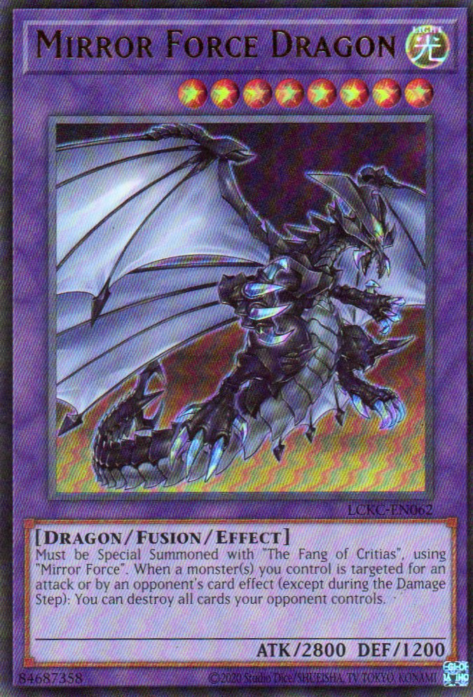 Mirror Force Dragon LCKC-EN062 Ultra rare