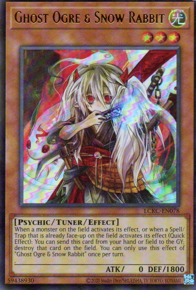 Ghost Ogre & Snow Rabbit LCKC-EN078 Ultra rare