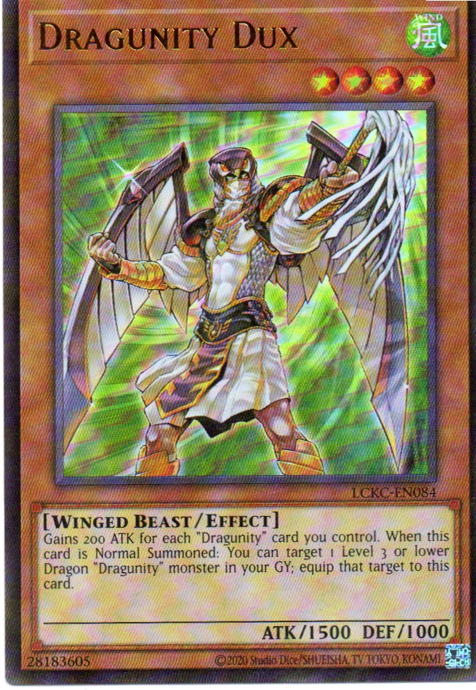 Dragunity Dux LCKC-EN084 Ultra rare