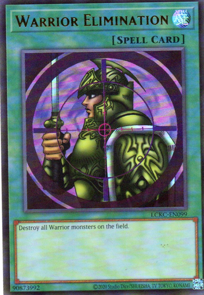 Warrior Elimination LCKC-EN099 Ultra rare