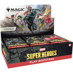 Play Booster Display Magic The Gathering Marvel Super Heroes en Ingles
