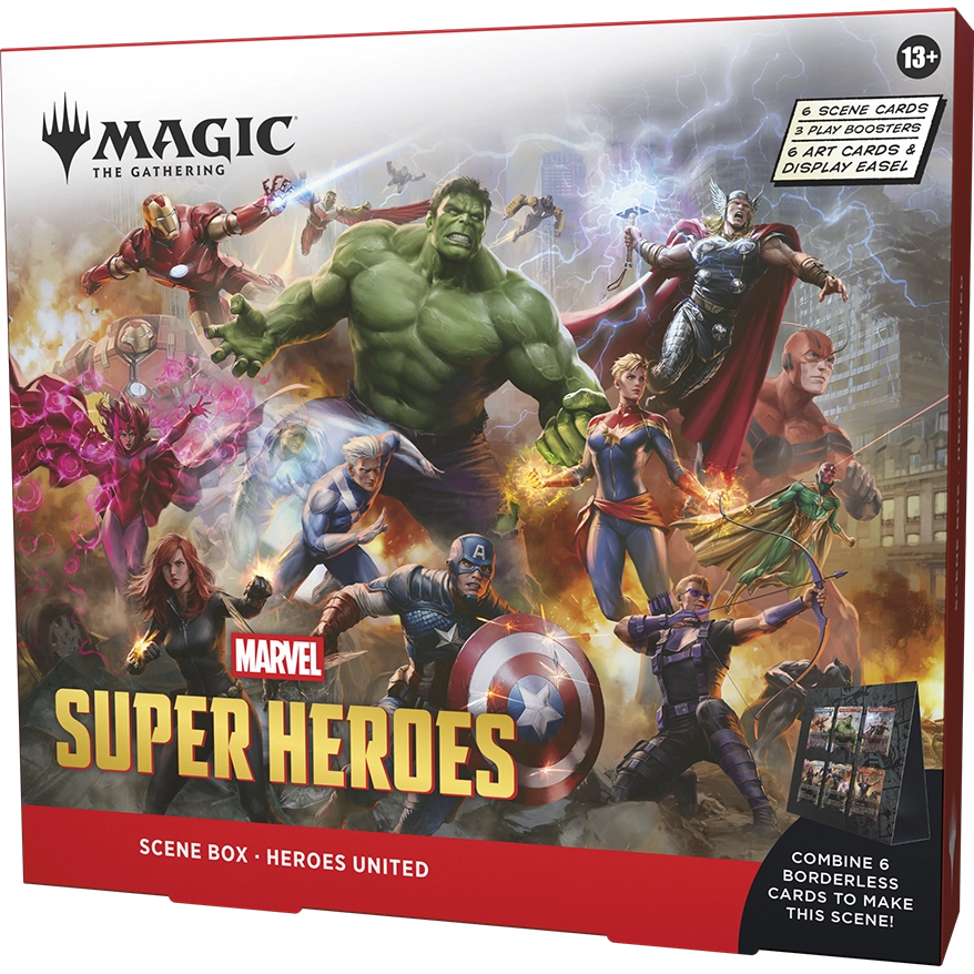 Scene Box Marvel Super Heroes Ingles