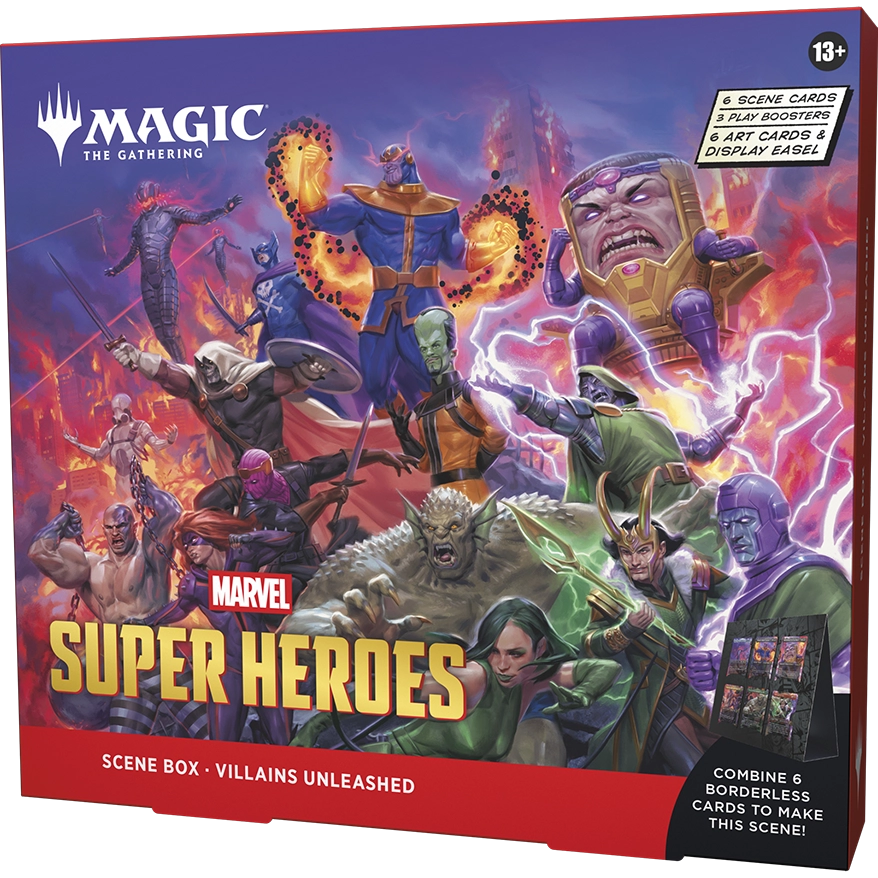 Scene Box Marvel Super Heroes Ingles