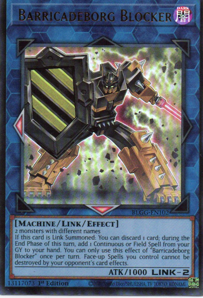 Barricadeborg Blocker BLGG-EN102 Ultra Rare