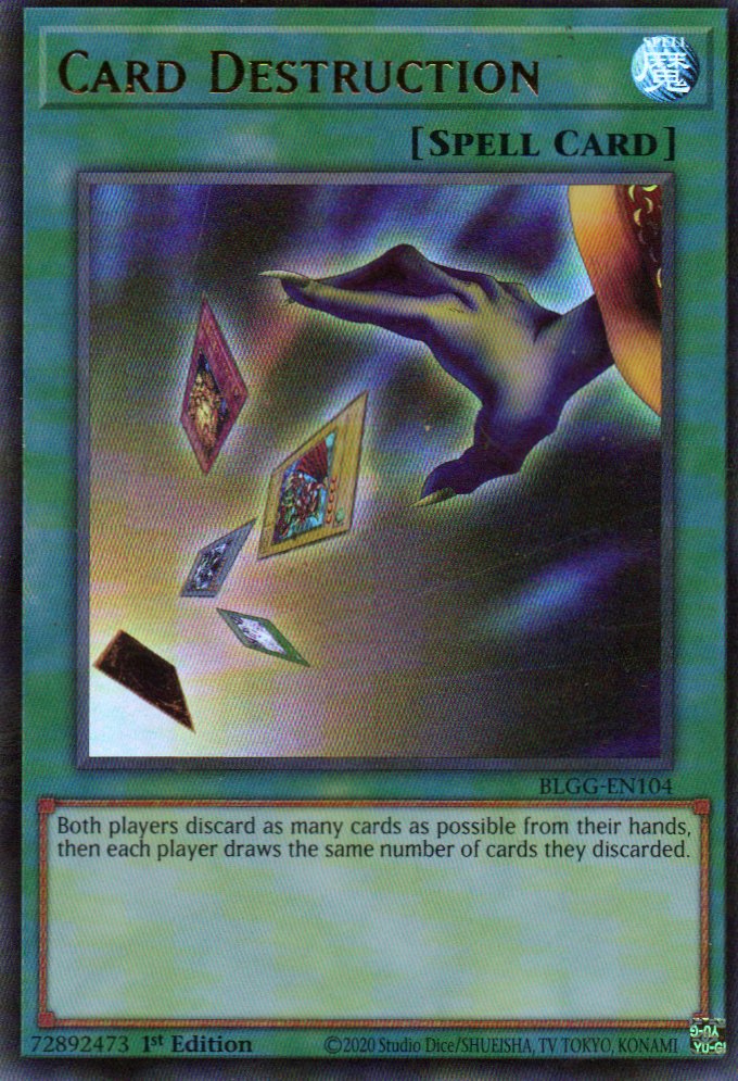 Card Destruction BLGG-EN104 Ultra Rare