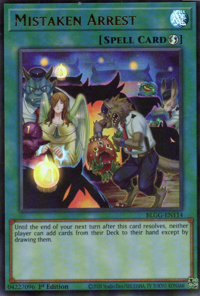 Mistaken Arrest BLGG-EN114 Ultra Rare