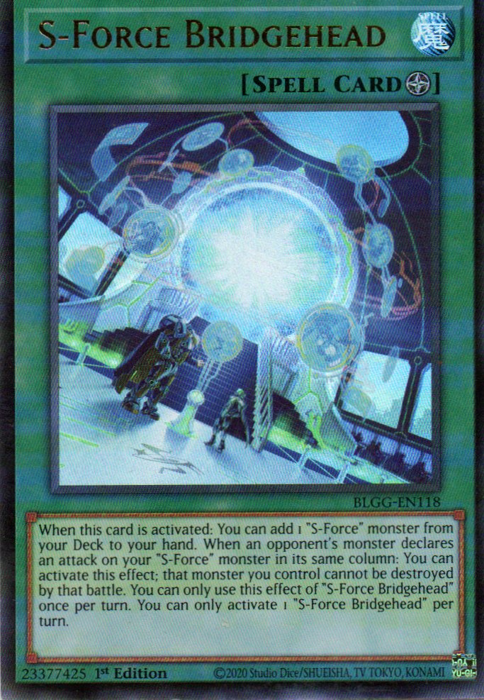 S-Force Bridgehead BLGG-EN118 Ultra Rare
