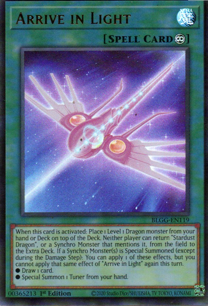 Arrive in Light BLGG-EN119 Ultra Rare