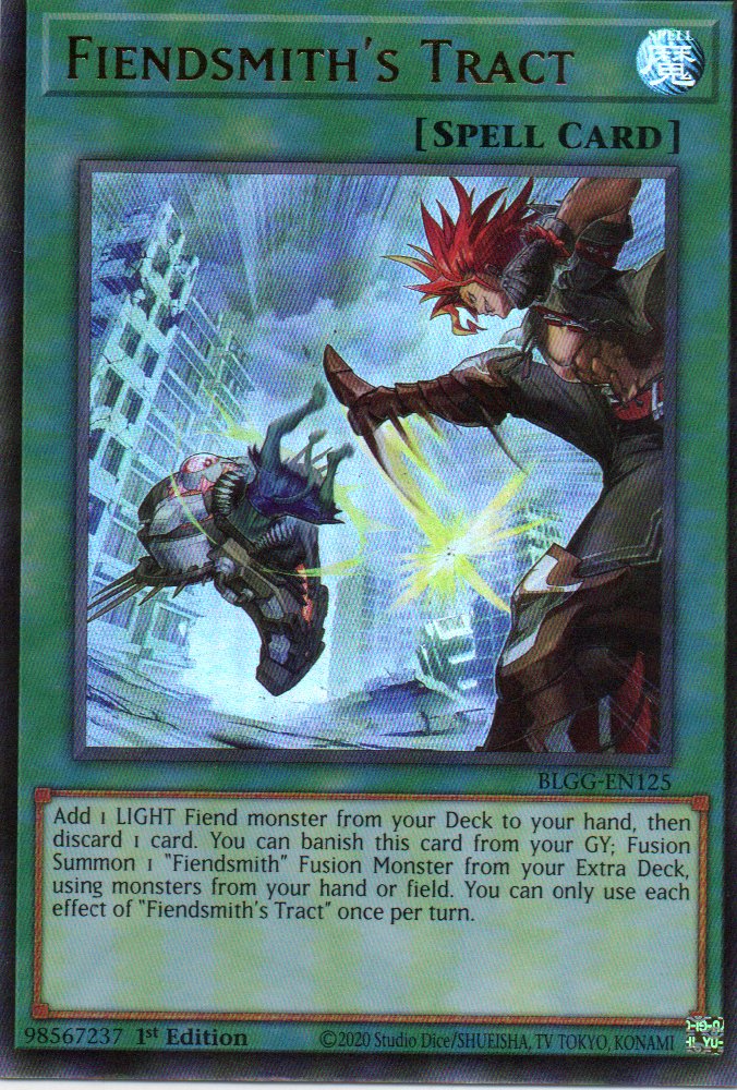 Fiendsmith's Tract BLGG-EN125 Ultra Rare