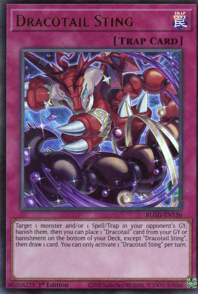 Dracotail Sting BLGG-EN136 Ultra Rare
