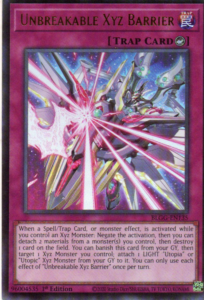 Unbreakable Xyz Barrier BLGG-EN135 Ultra Rare