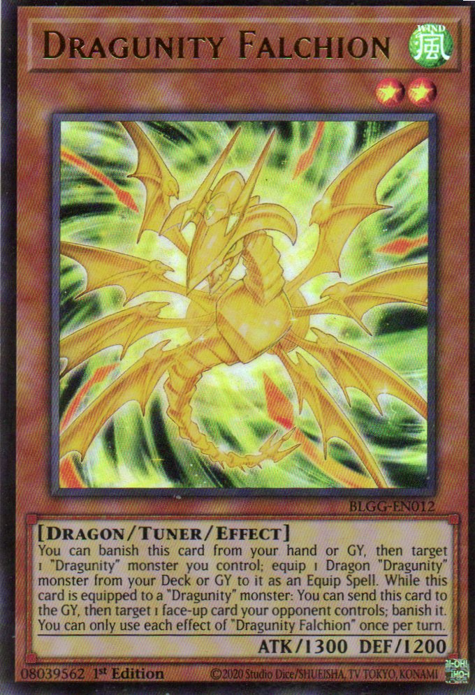 Dragunity Falchion BLGG-EN012 Ultra Rare