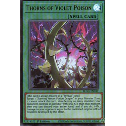 Thorns of Violet Poison BLGG-EN039 Ultra Rare