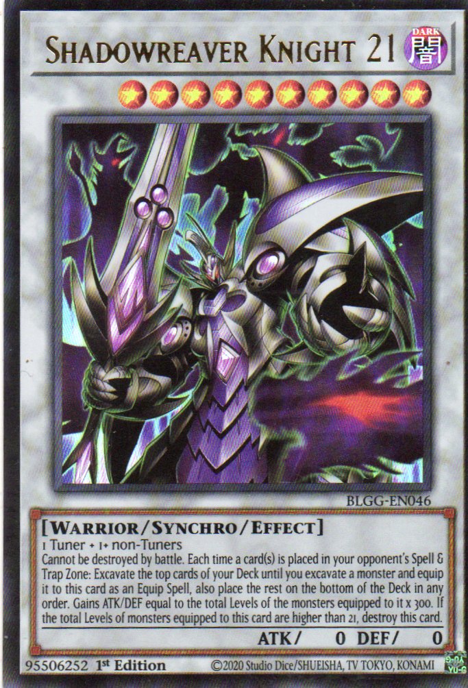 Shadowreaver Knight 21 BLGG-EN046 Ultra Rare
