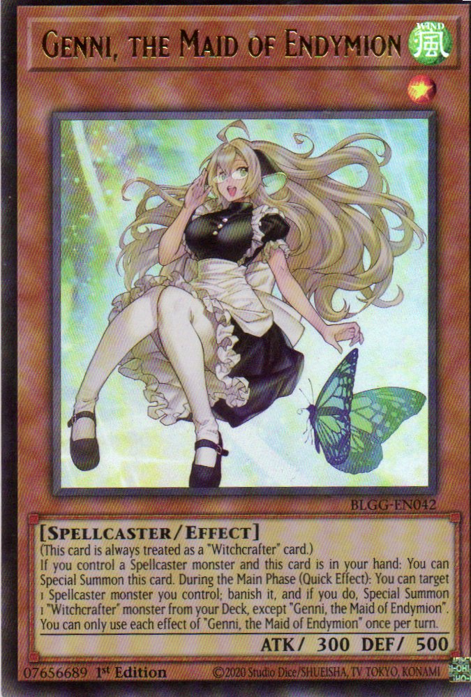 Genni, the Maid of Endymion BLGG-EN042 Ultra Rare