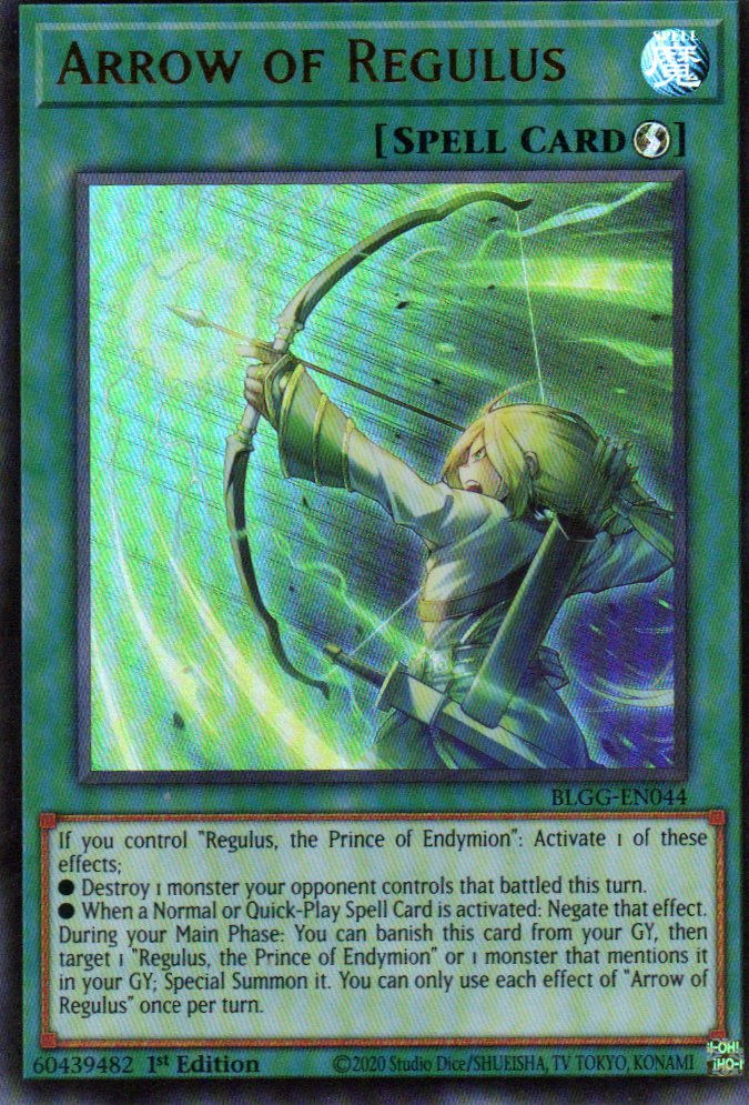 Arrow of Regulus BLGG-EN044 Ultra Rare