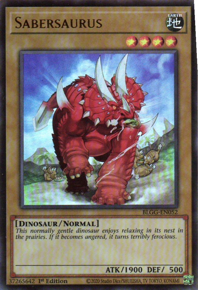 Sabersaurus BLGG-EN052 Ultra Rare