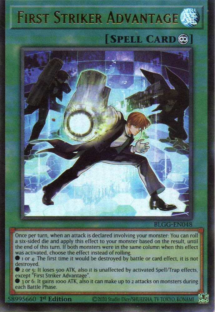 First Striker Advantage BLGG-EN048 Ultra Rare