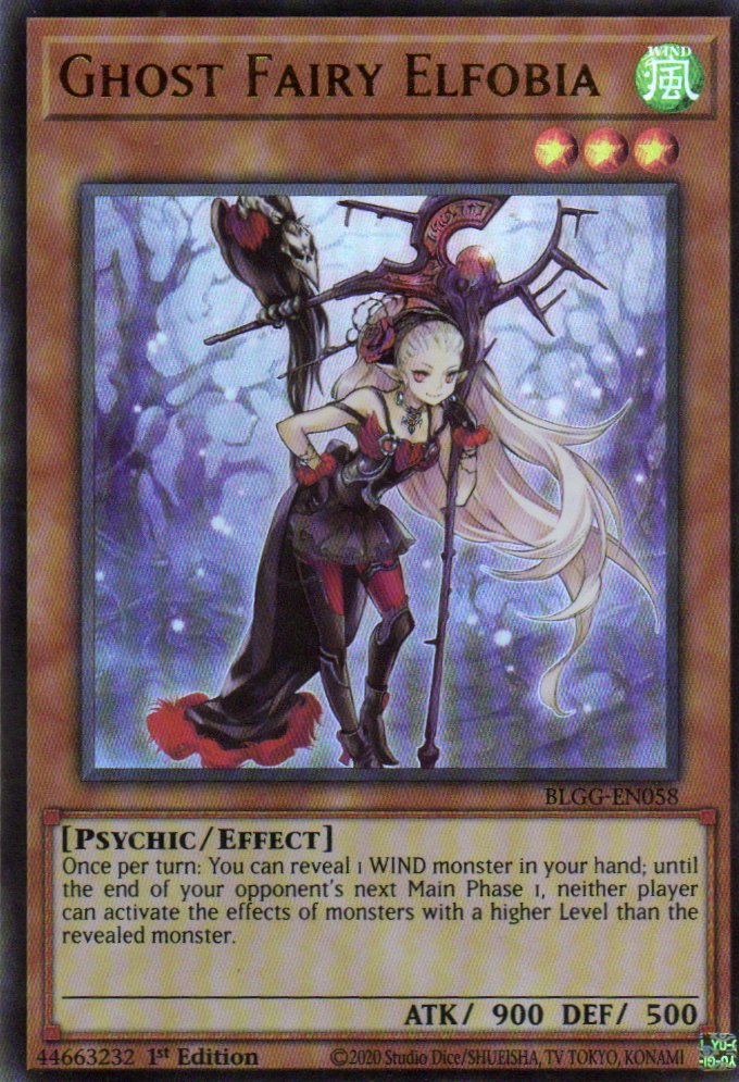 Ghost Fairy Elfobia BLGG-EN058 Ultra Rare