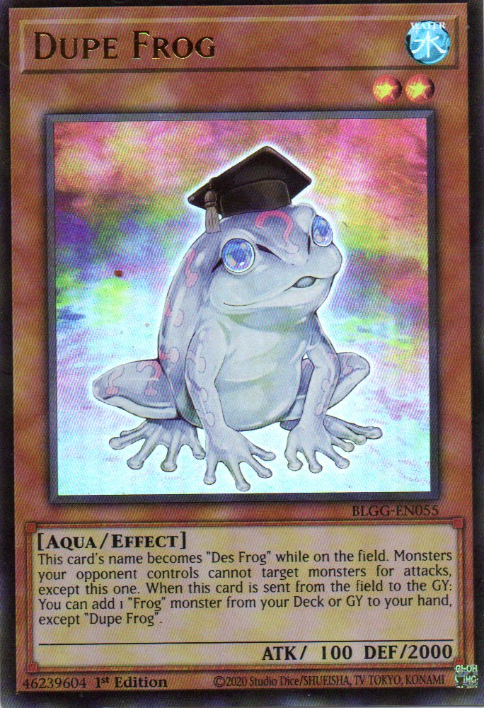 Dupe Frog BLGG-EN055 Ultra Rare