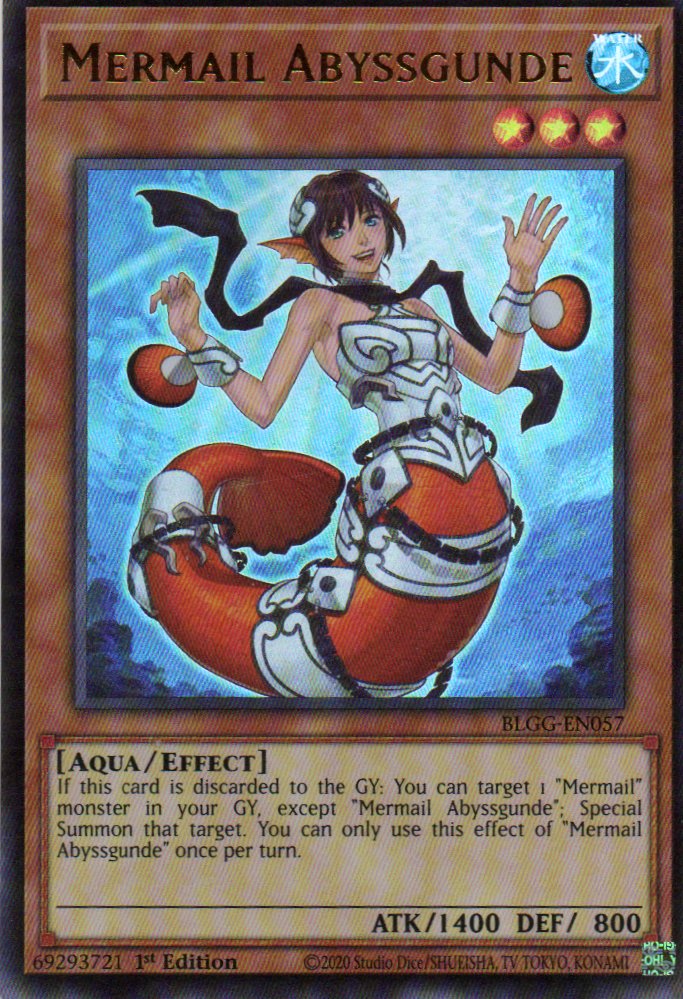 Mermail Abyssgunde BLGG-EN057 Ultra Rare