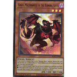 Graff, Malebranche of the Burning Abyss BLGG-EN063 Ultra Rare