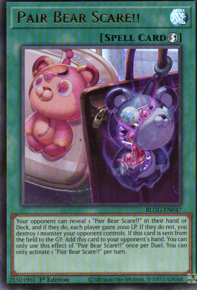 Pair Bear Scare!! BLGG-EN047 Ultra Rare