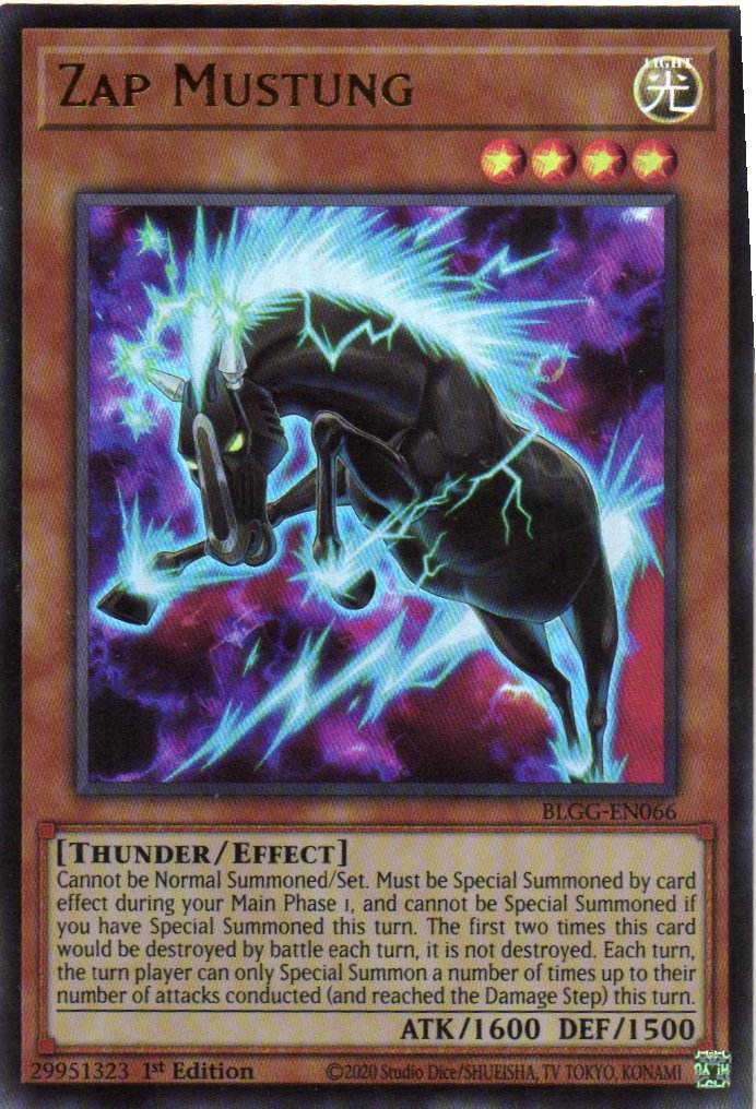 Zap Mustung BLGG-EN066 Ultra Rare