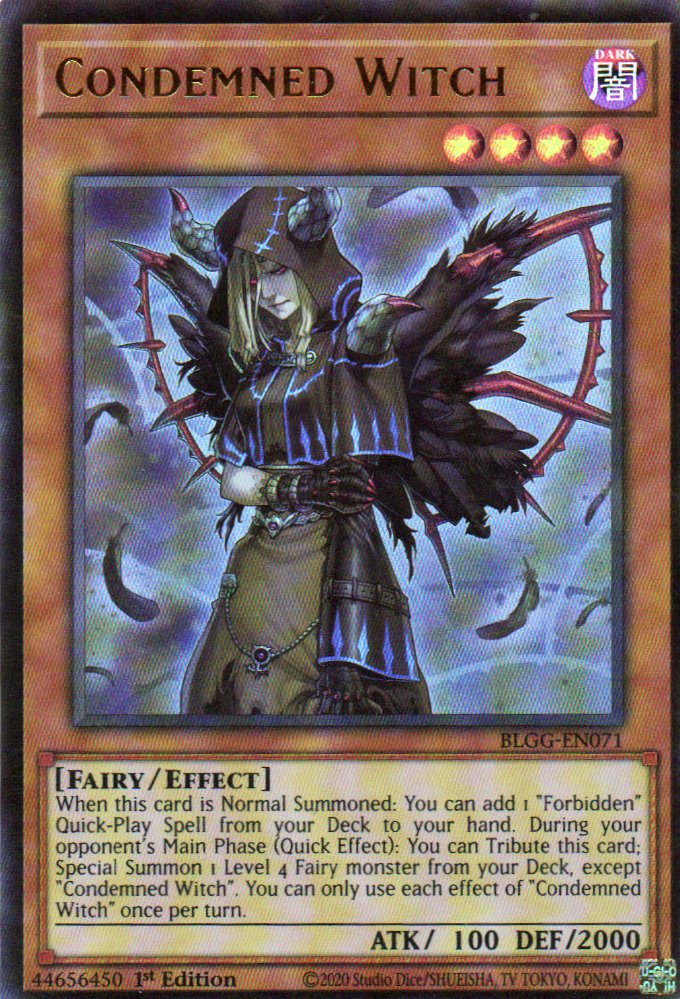 Condemned Witch BLGG-EN071 Ultra Rare