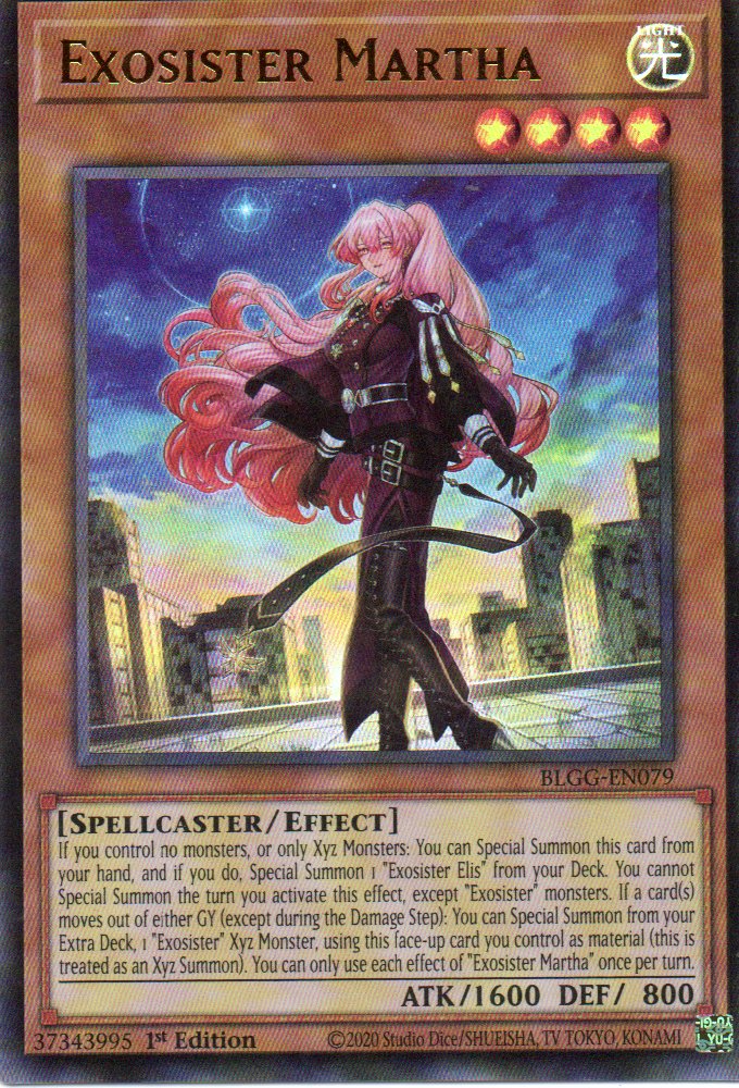 Exosister Martha BLGG-EN079 Ultra Rare
