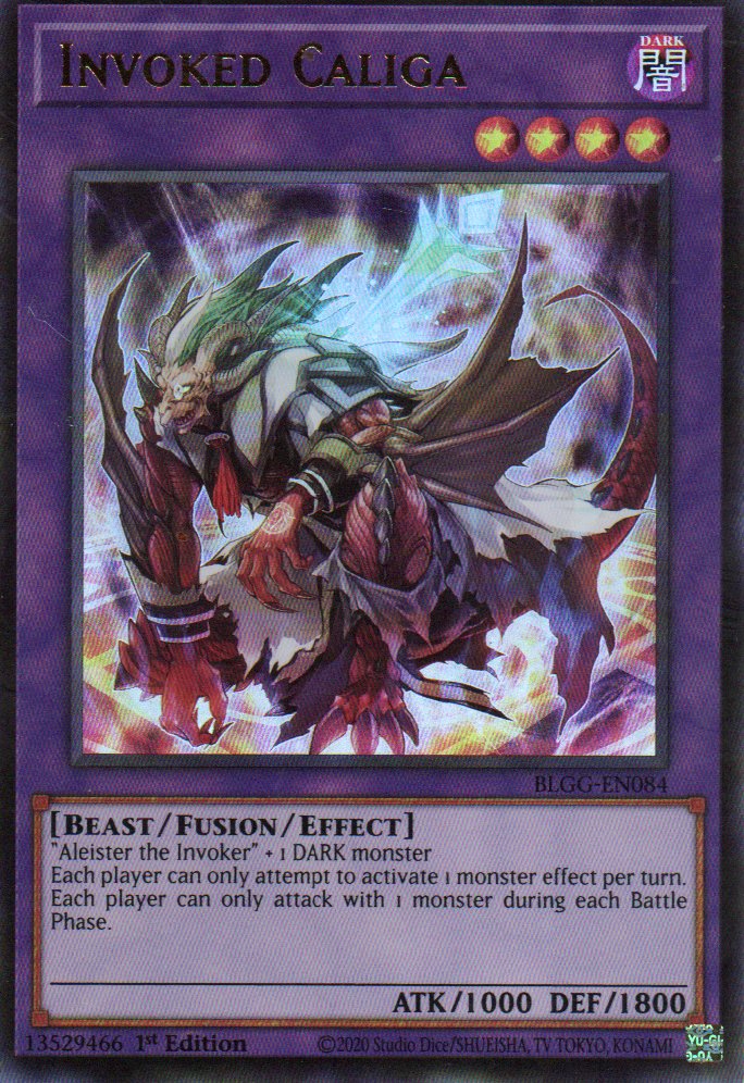Invoked Caliga BLGG-EN084 Ultra Rare