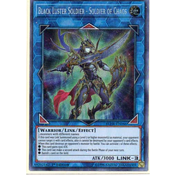 Black Luster Soldier - Soldier of Chaos BLHR-EN046 Secret Rare