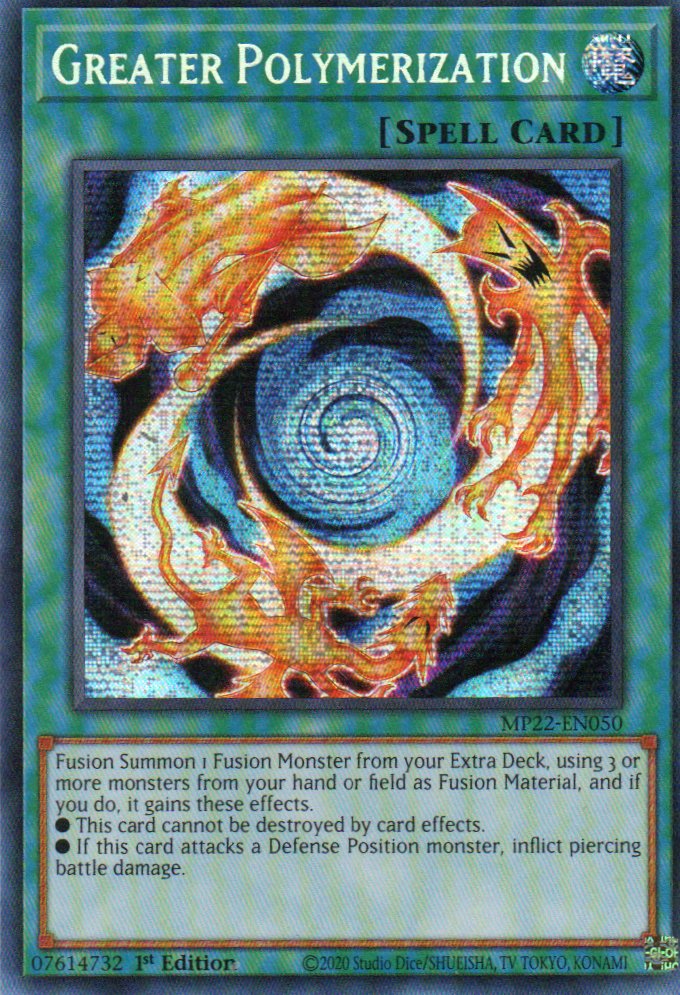 Greater Polymerization MP22-EN050 Secret Rare