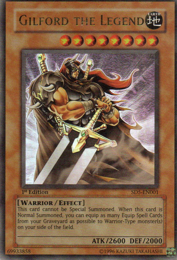 Gilford the Legend SD5-EN001 Ultra Rare