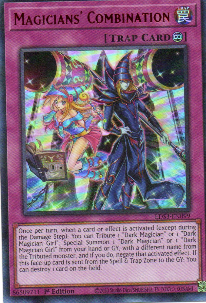 Magicians' Combination LDS3-EN099 Ultra Rare