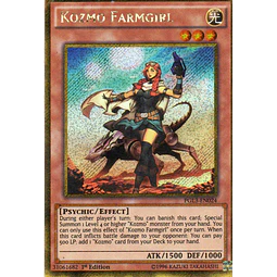 Kozmo Farmgirl PGL3-EN024 Gold Rare