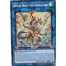 Ritual Beast Ulti-Reirautari BLTR-EN019 Secret rare