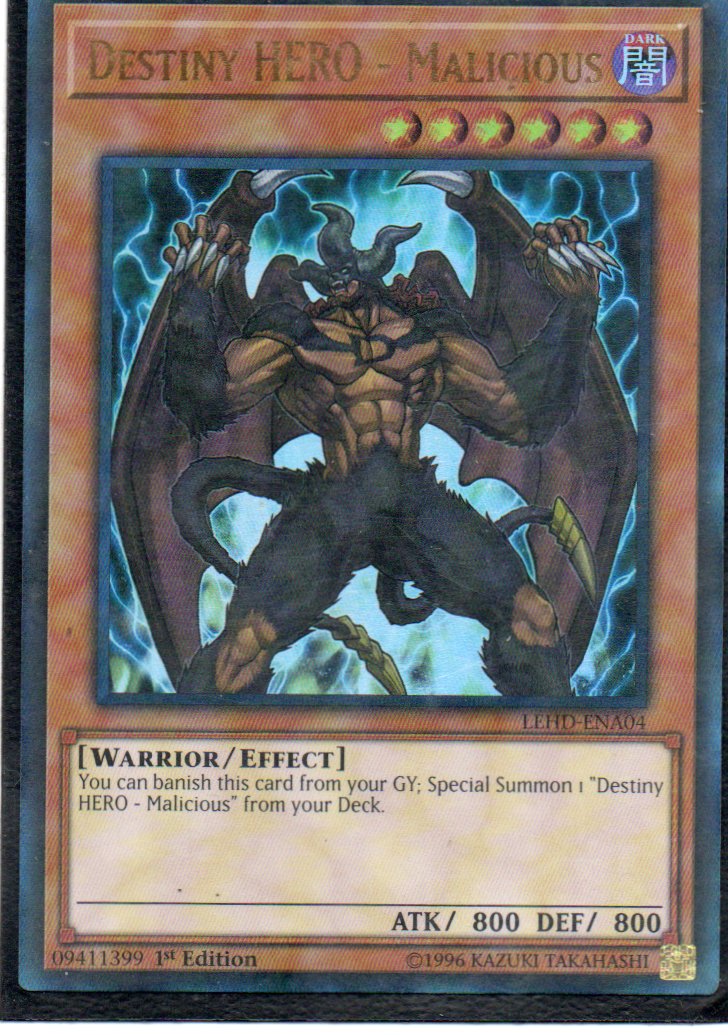 Destiny HERO - Malicious LEHD-ENA04 Ultra rare