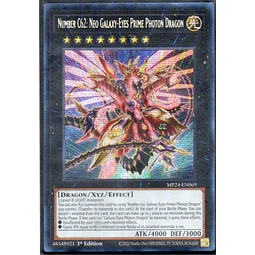 Number C62: Neo Galaxy-Eyes Prime Photon Dragon MP24-EN069 Secret rare