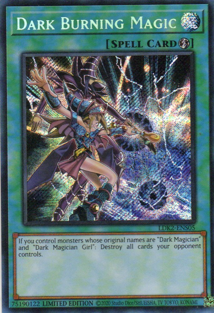 Dark Burning Magic LDK2-ENS05 Secret rare