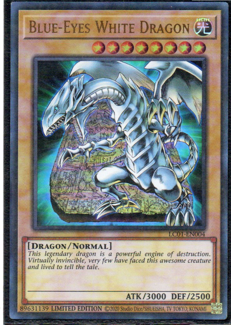 Blue-Eyes White Dragon LC01-EN004 Ultra rare