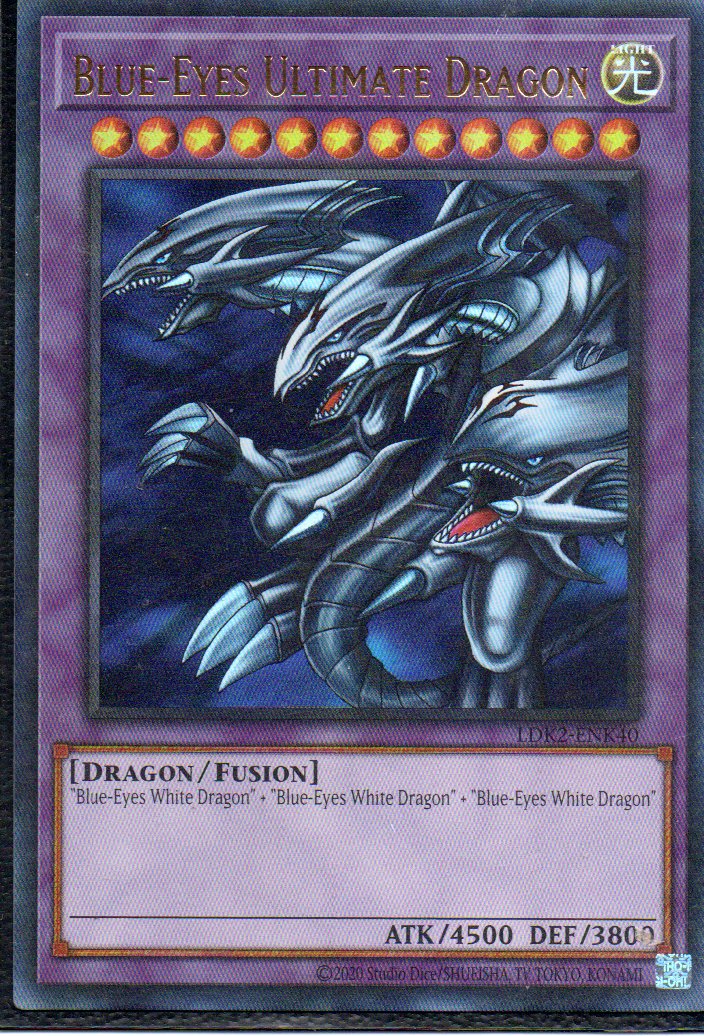 Blue-Eyes Ultimate Dragon LDK2-ENK40 Ultra rare