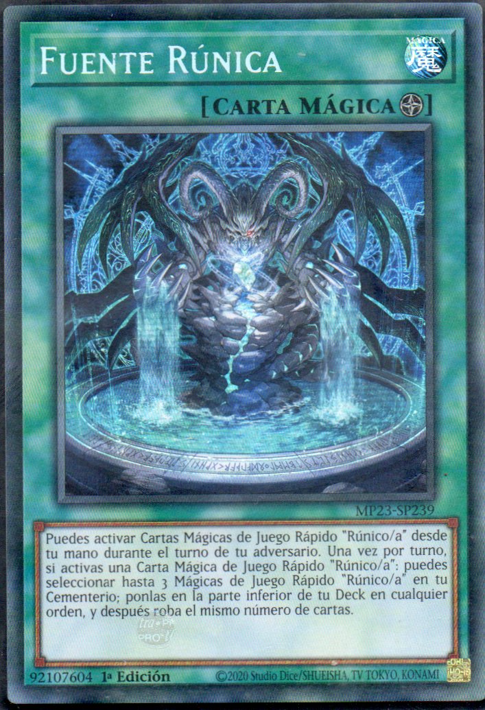 Fuente Runica MP23-SP239 Secret rare