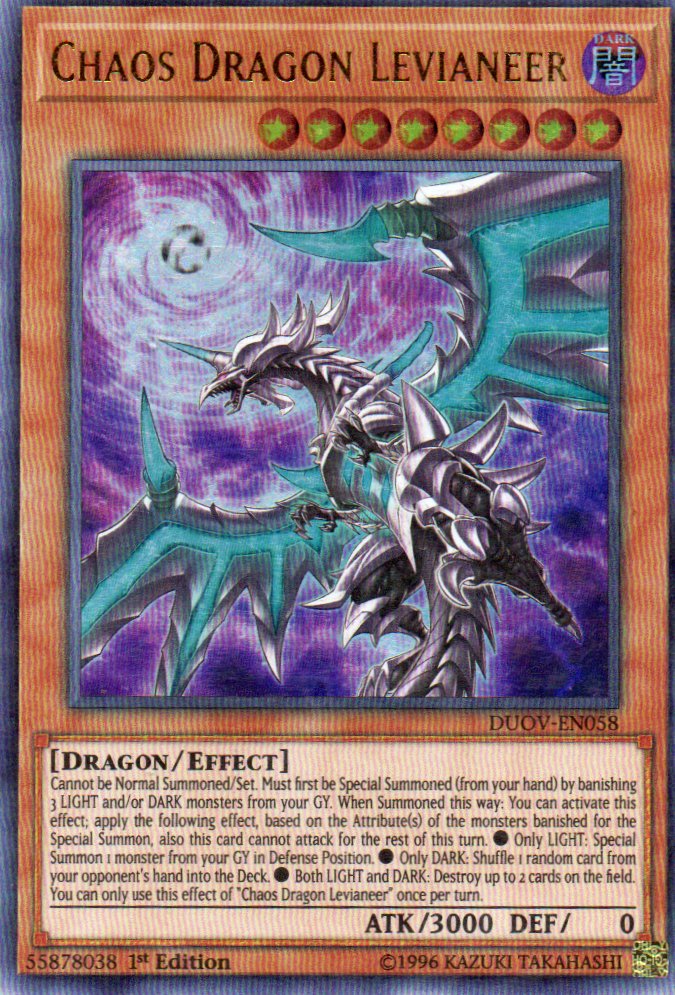 Chaos Dragon Levianeer DUOV-EN058 Ultra rare