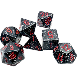 Dados Chessex 25308 Speckled Space Poliedricos