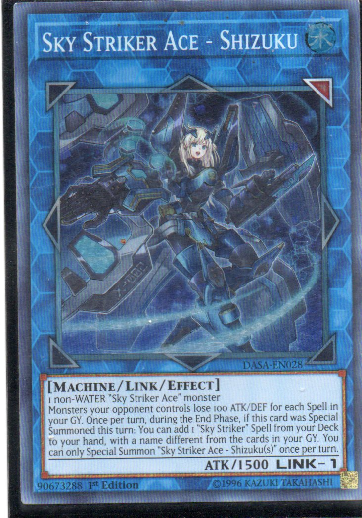 Sky Striker Ace - Shisuku DASA-EN028 Super rare