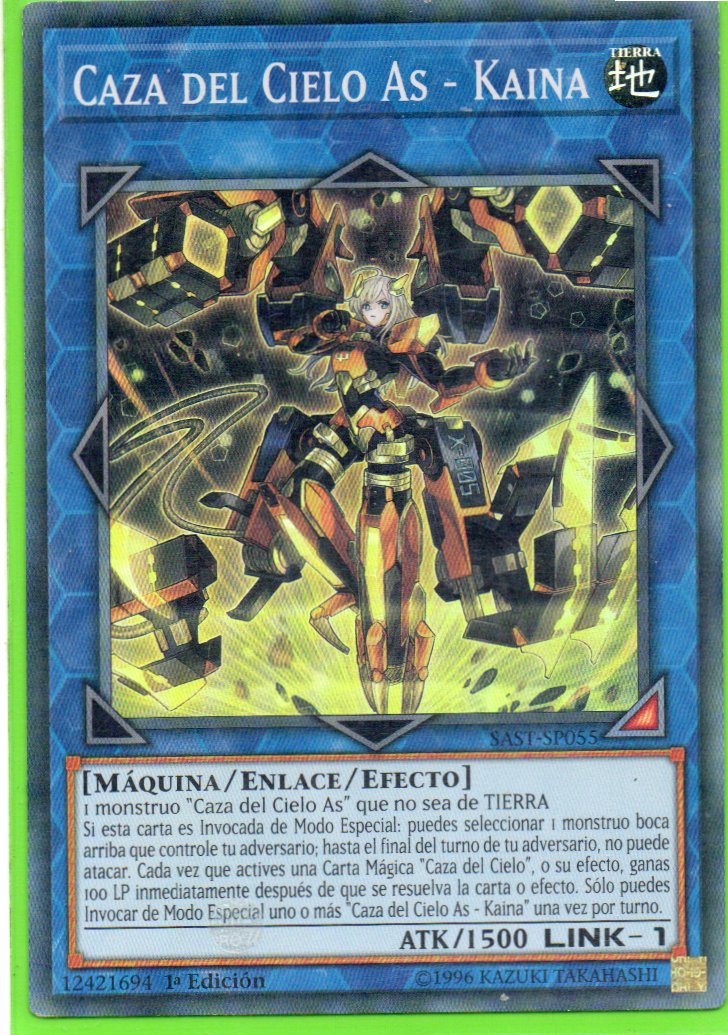 Caza del Cielo As - Kaina SAST-SP055 Super rare