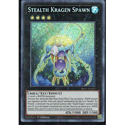 Stealth Kragen Spawn BROL-EN031 Secret rare